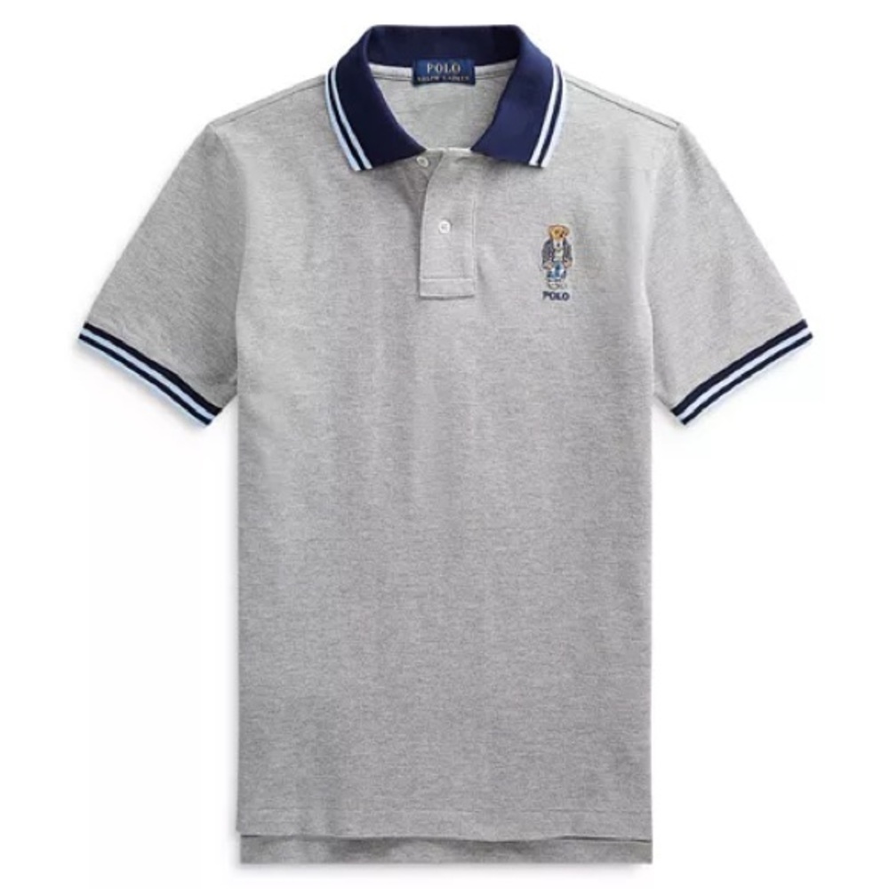 Polo Ralph Lauren
Boys' Polo Bear Cotton Mesh Polo Shirt - Big Kid size S